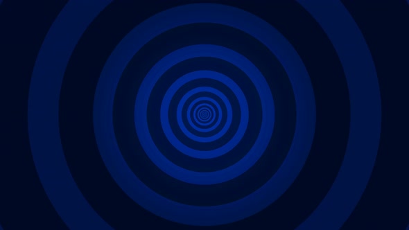 Blue color Gradient Shape Circle zoom in animation