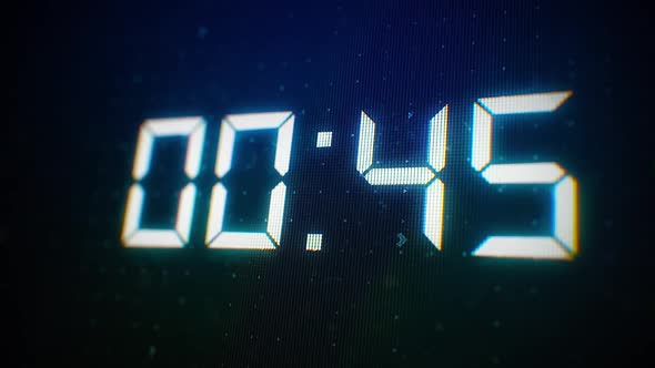 Close-up of 60 Seconds Countdown