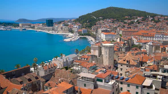 Old town of Split , Croatia