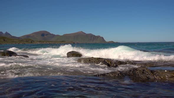 Lofoten Archipelago Islands Beach