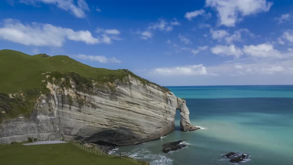 Beautiful coast of New Zealand