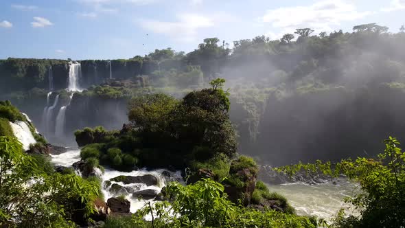 Iguazu Falls in Foz do Iguaçu 