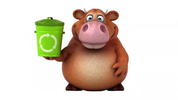Fun cow - 3D Animation