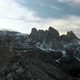 Drone Flying over Dolomites Mountains in Italy South Tyrol at Sunrise - VideoHive Item for Sale