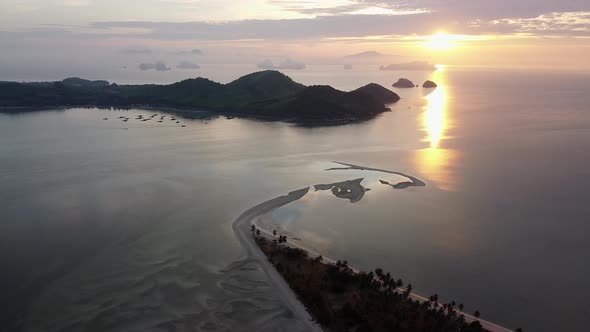 Laem Had Beach at sunset, Koh Yao Yai, Thailand