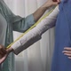 Professional Tailor Measuring Length of Customer Arm in Show Room, Business - VideoHive Item for Sale