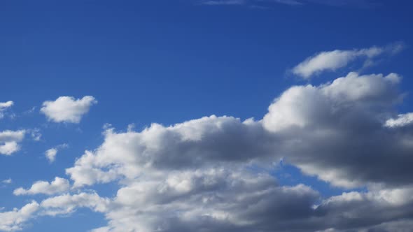 Clean Looped Clouds Timelapse 4k