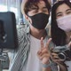Young asian Couple Posing for Selfie. Safety travel new normal lifestyle - VideoHive Item for Sale