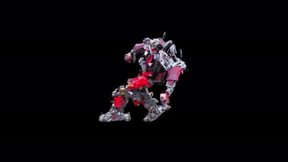 45 Robot Dancing 4K