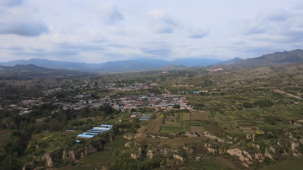 Natural Features of Shanxi Suburbs, Asia