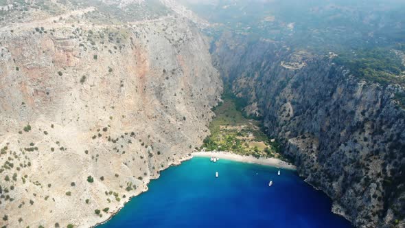 Butterfly Valley in Fethiye.