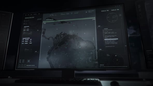 Plane Landing Destination Calculation At Airport By Modern Navigation Software alt