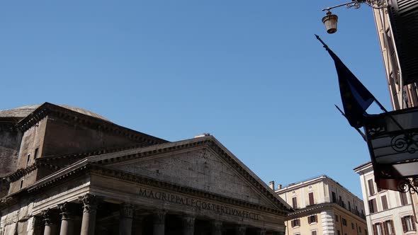 Pan from the The Pantheon 