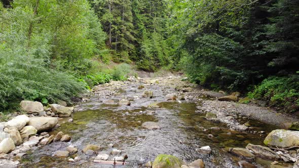 Beautiful Mountain River