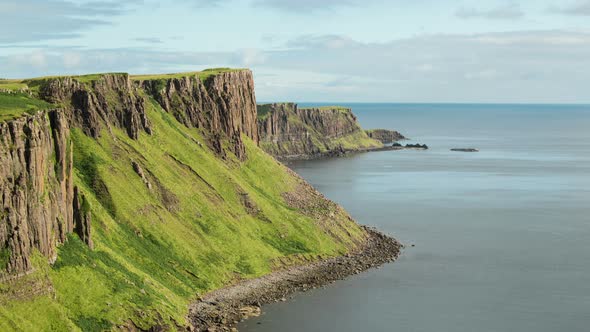 Timelapse of a Scotland coastline