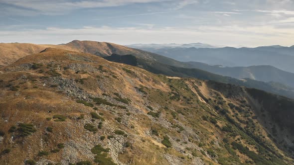 Aerial Mountain Ridges