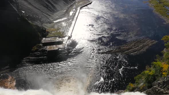 The Montmorency Falls in Quebec City to Reveal the Saint Lawrence River