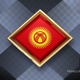 Kyrgyzstan Flag Rotating Badge 4K Looping with Transparent Background - VideoHive Item for Sale