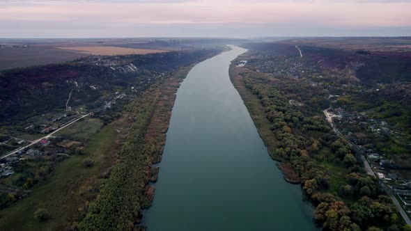 Beautiful River in the Morning