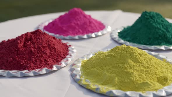 Holi colors