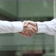 Double Handshake - 4k - VideoHive Item for Sale