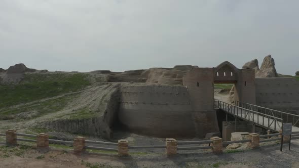 The Main Gate Of The Medieval Fortress