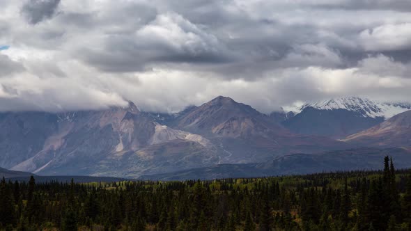 Canadian Rocky Mountain Landscape Time Lapse