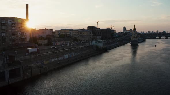 Aerial View of the Kyiv View