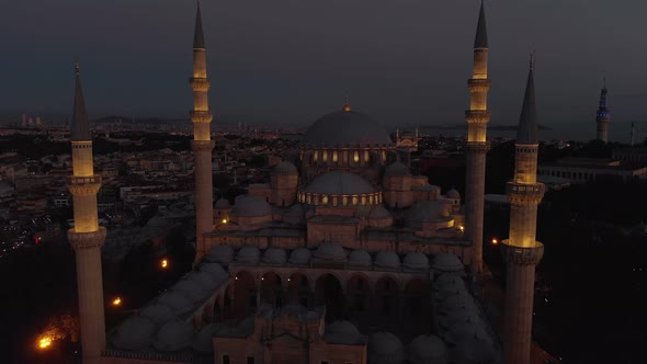 Suleymaniye Mosque in the Istanbul