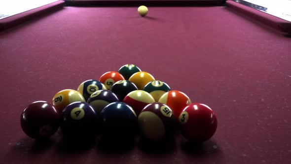 Balls on the Billiard Table