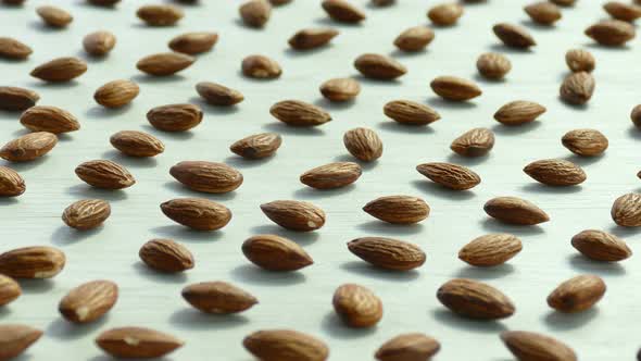 Almond bean healthy food