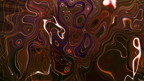 Brown Seamless Abstract Marble Liquid Animated Background