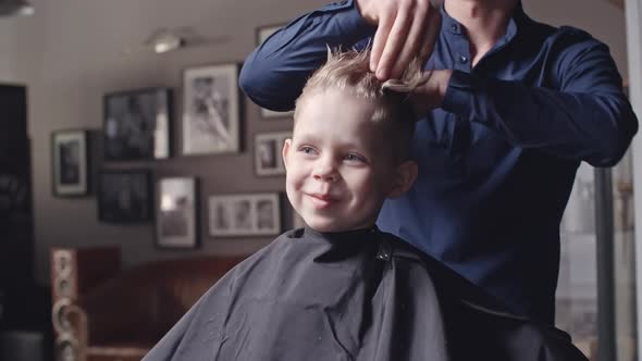 Making Messy Hair for Little Boy