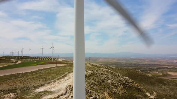 Windmills Turbine Clean Green Energy