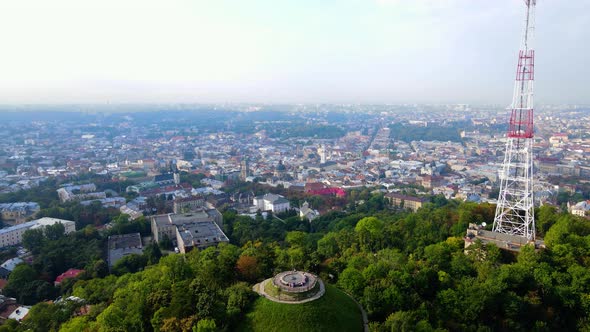 TV Tower in Lviv Ukraine