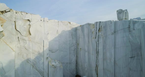 Huge Marble Blocks at Marble Quarry Site