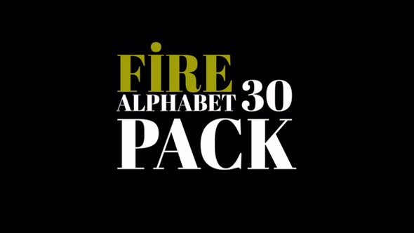 Fire Alphabet Pack