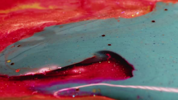 Mixing Colors Fluid Magic Creative Painting
