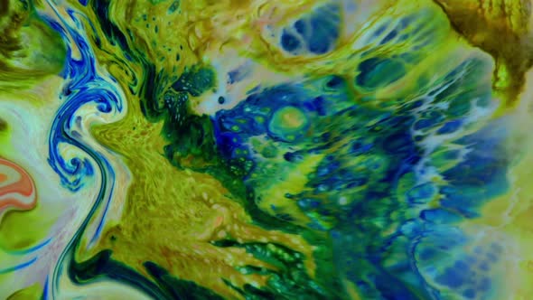 Abstract Colorful Sacral Liquid Waves Texture 684 alt