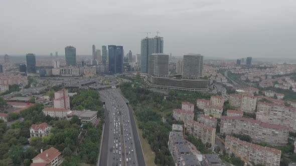 Aerial View of Istanbul