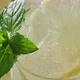 Soda Is Poured Into A Glass With An Iced Lemon Drink And Fresh Mint. - VideoHive Item for Sale