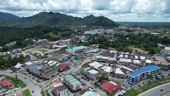 The Towns of Sarawak, Borneo, Malaysia