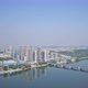 Panoramic View of Pyongyang and The Taedong River in The Morning - VideoHive Item for Sale