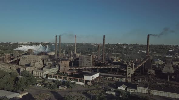 Flying Over the Coke Plant