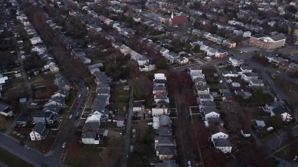 Drone Shot Richmond Va Usa