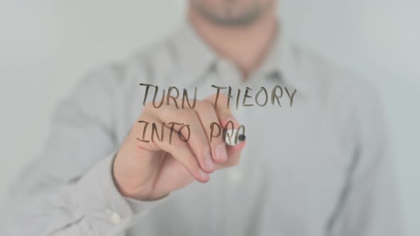 Turn Theory Into Practice Writing on Screen with Hand