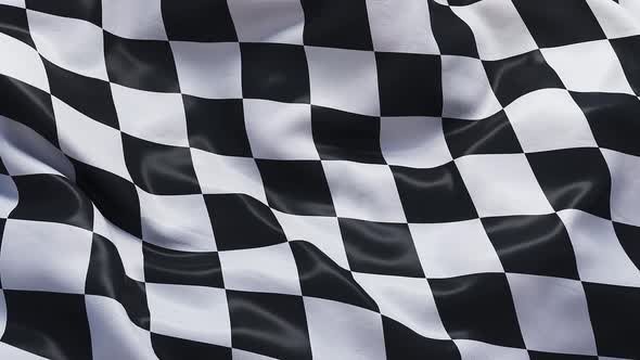 Checkered race flag