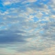 clouds on a blue evening sky - VideoHive Item for Sale