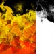 Rising Red And Yellow Smoke - VideoHive Item for Sale