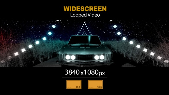Wide Screen Car Drive 02 alt